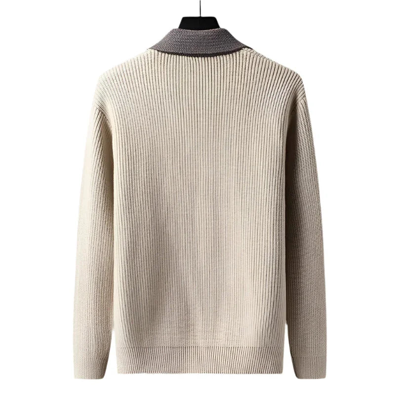 Men's Elegant Cardigan with Pockets
