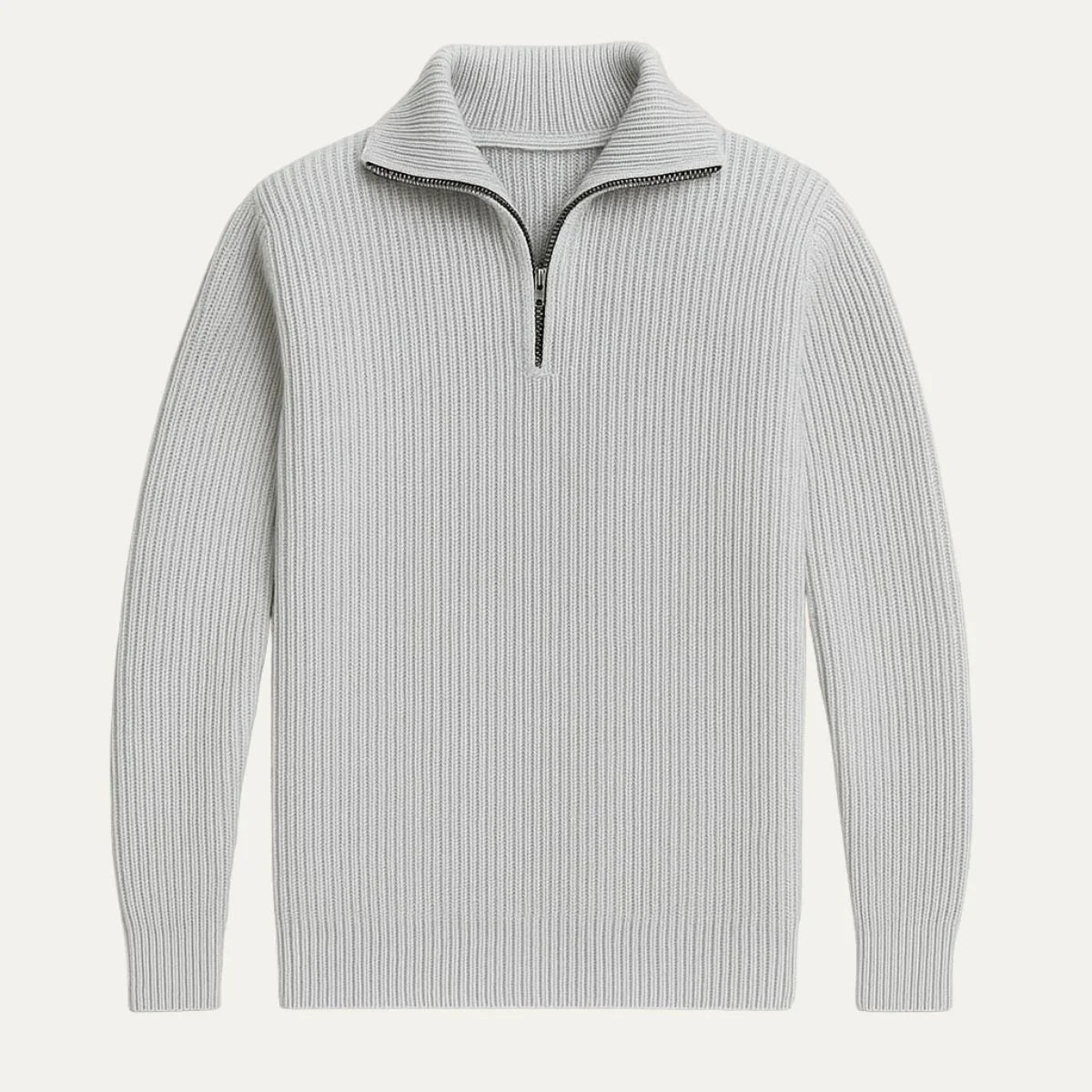 Men's Quarter Zip Jumper Merino Wool