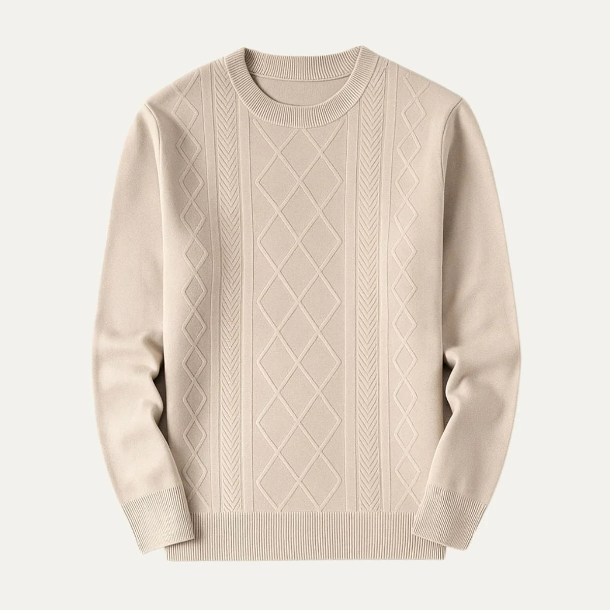 Men's Classic Crewneck Jumper Knit