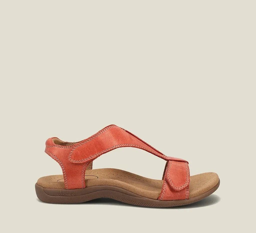 Women's Adjustable Leather Orthopedic Sandals with Arch Support
