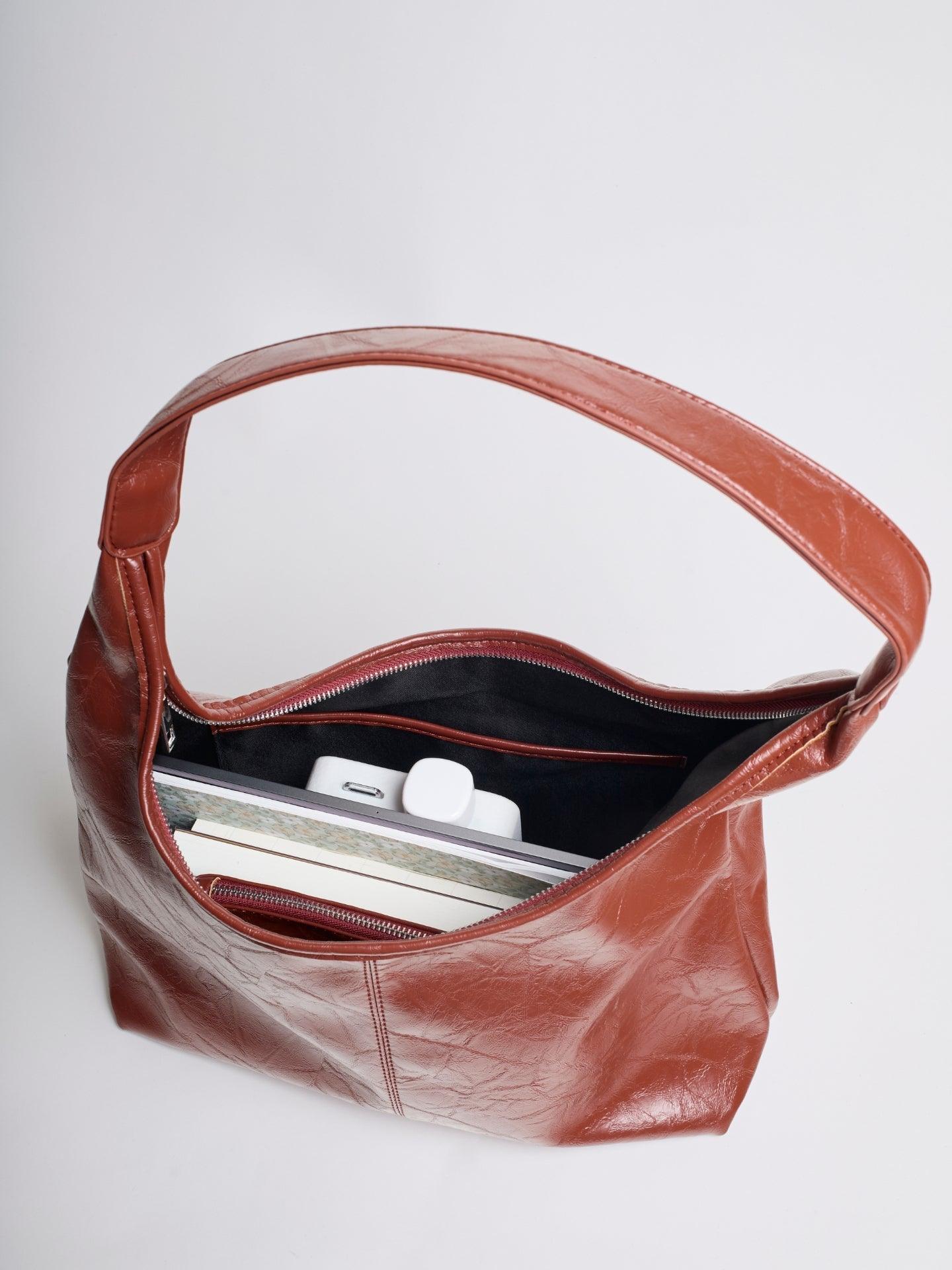Women's Tote Bag Distressed Vegan Leather - northernnomad