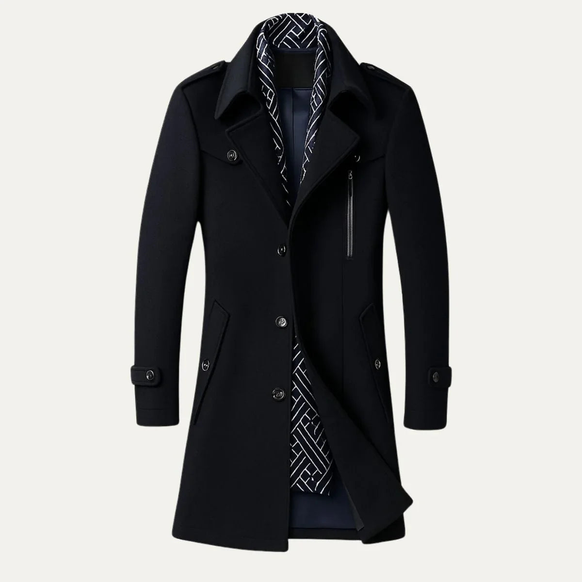 Men's Tailored Coat Wool