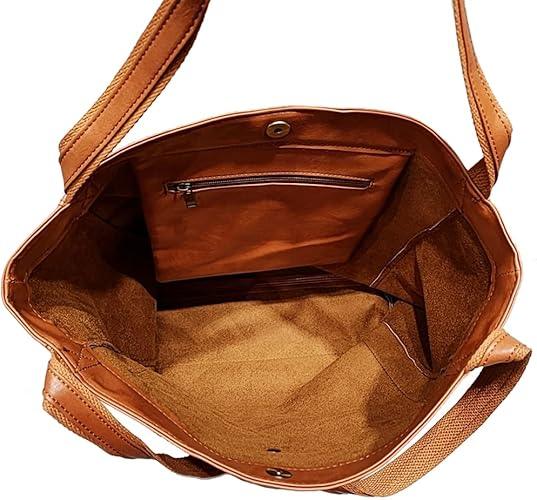 Women's Leather Shoulder Bag Stylish - northernnomad