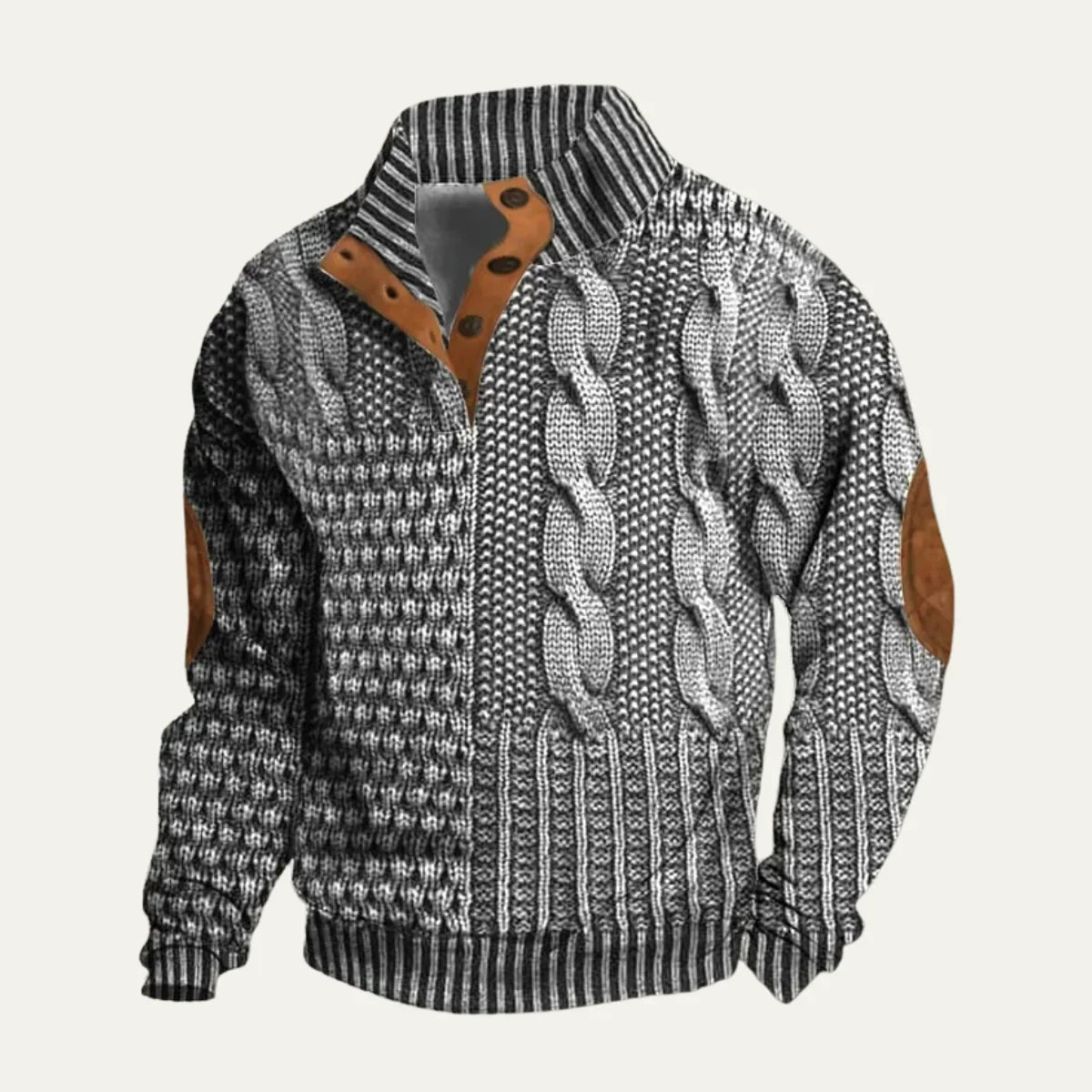 Men's Cashmere Jumper Classic Style