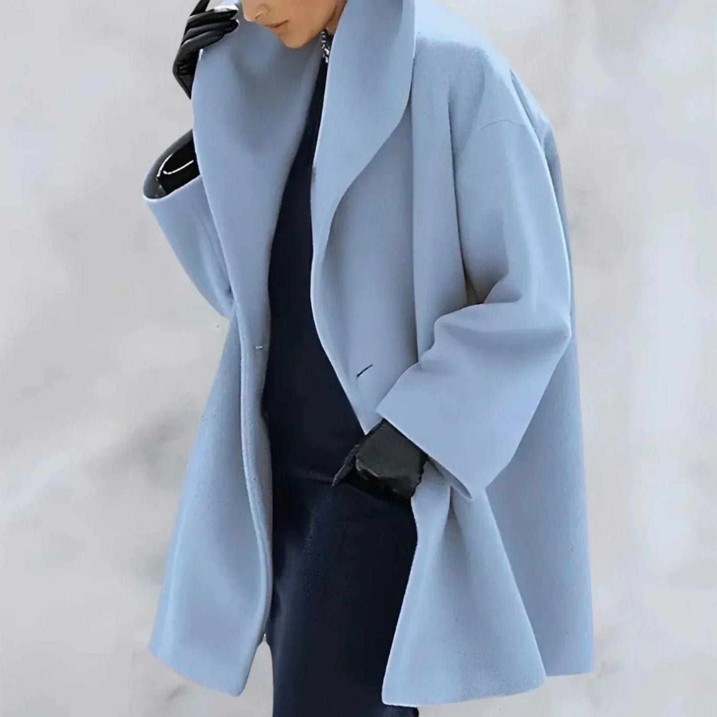 Women's Elegant Winter Coat - Chic Style for Autumn/Winter