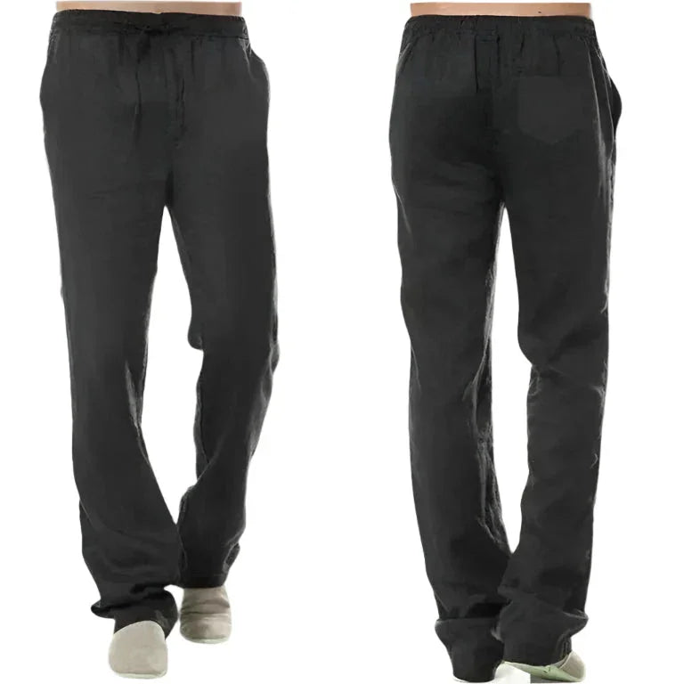Men's Linen Pantalon Casual Style