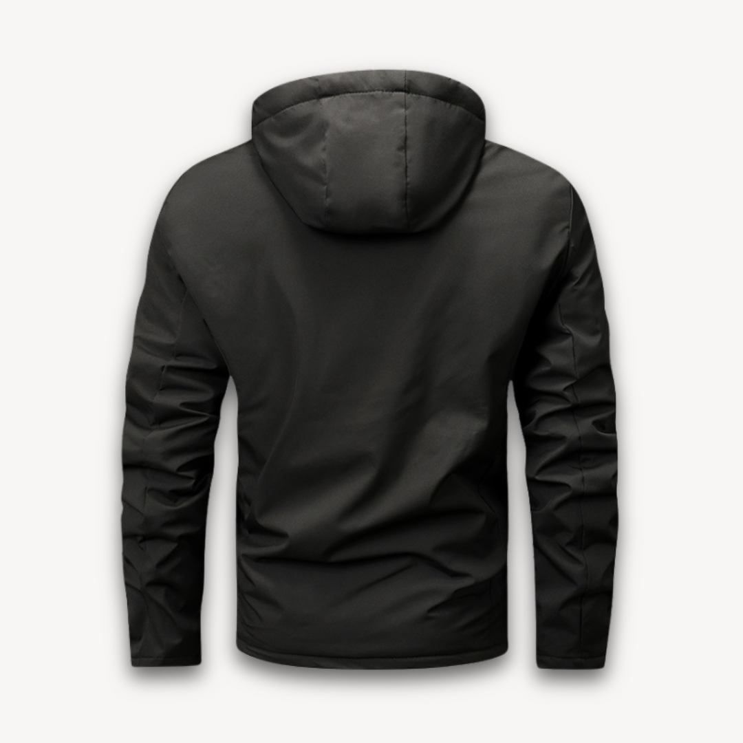 Men's Waterproof Hooded Jacket Lightweight