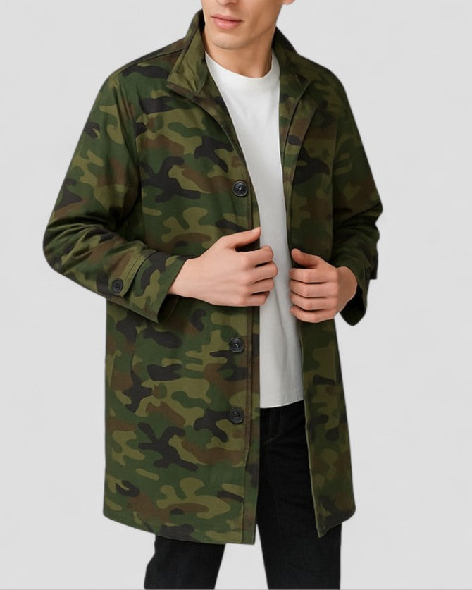 Men's Long Overcoat Anti-Radiation Shielding