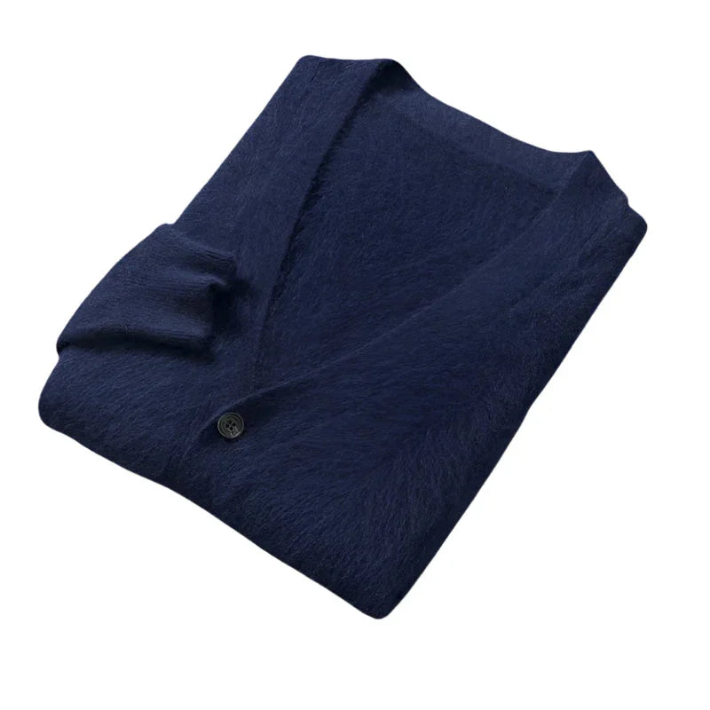 Men’s Cashmere Cardigan 100% Wool