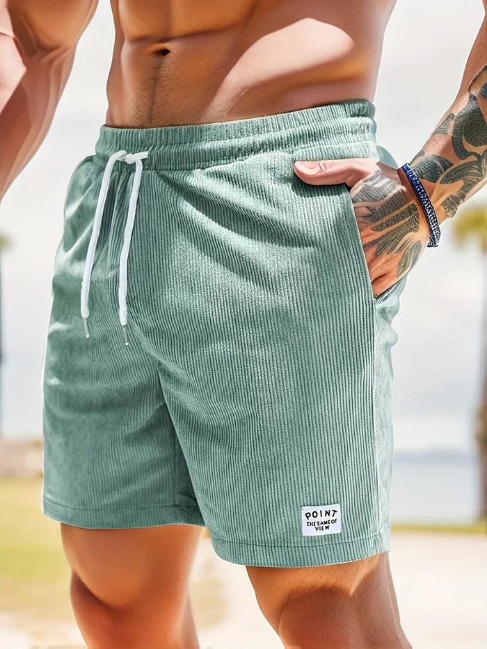 Men's Casual Shorts Elastic Waist Drawstring