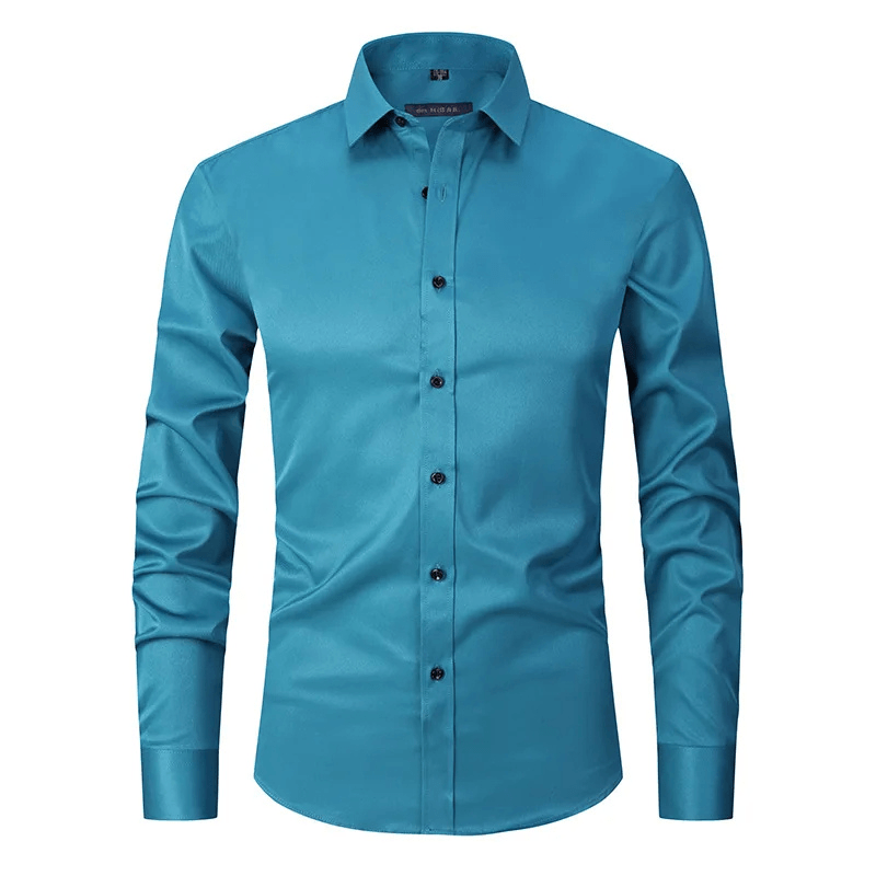 Men's Long Sleeve Slim Fit Shirt