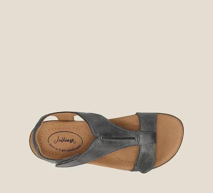 Women's Adjustable Leather Orthopedic Sandals with Arch Support