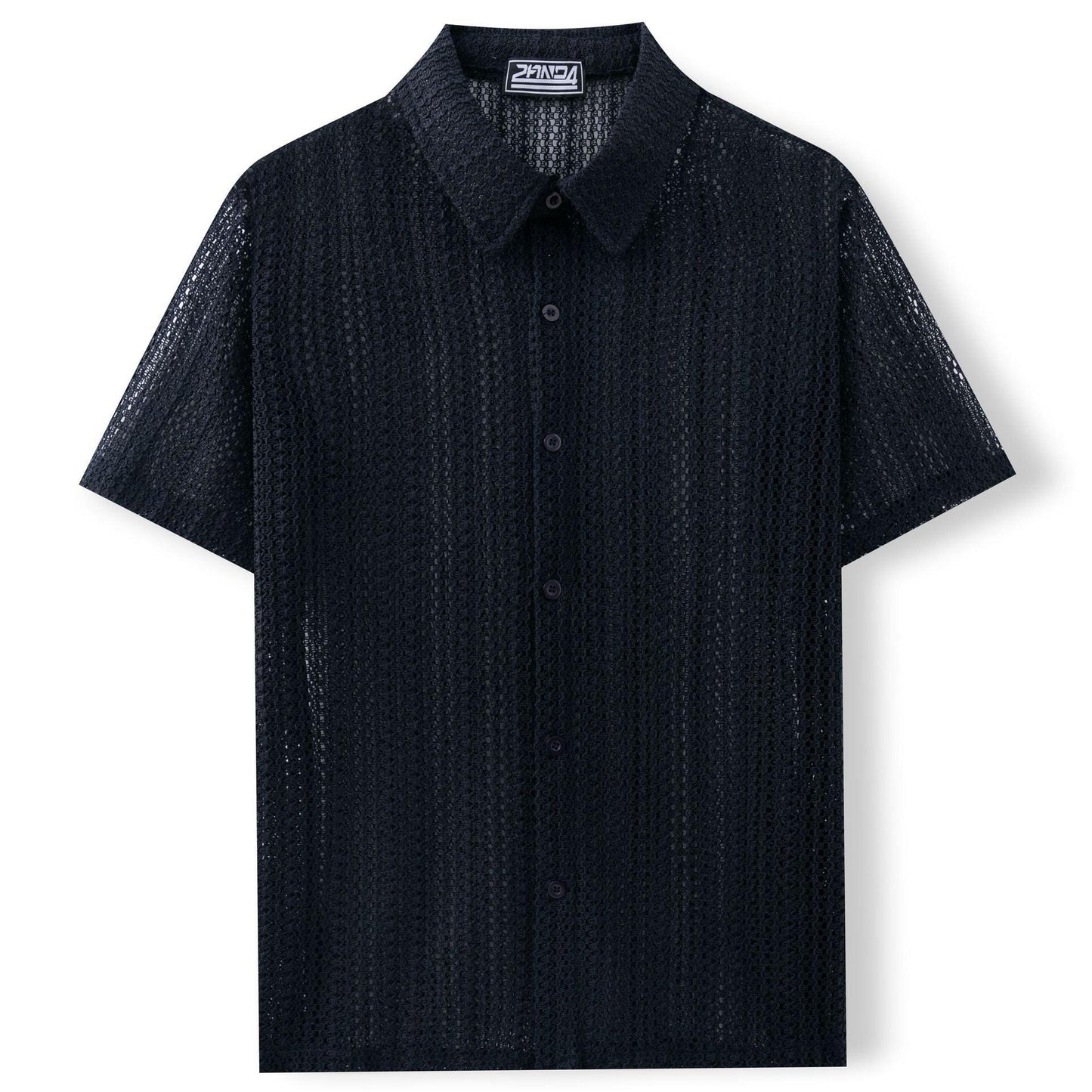 Men's Knitted Polo Shirt Summer Style