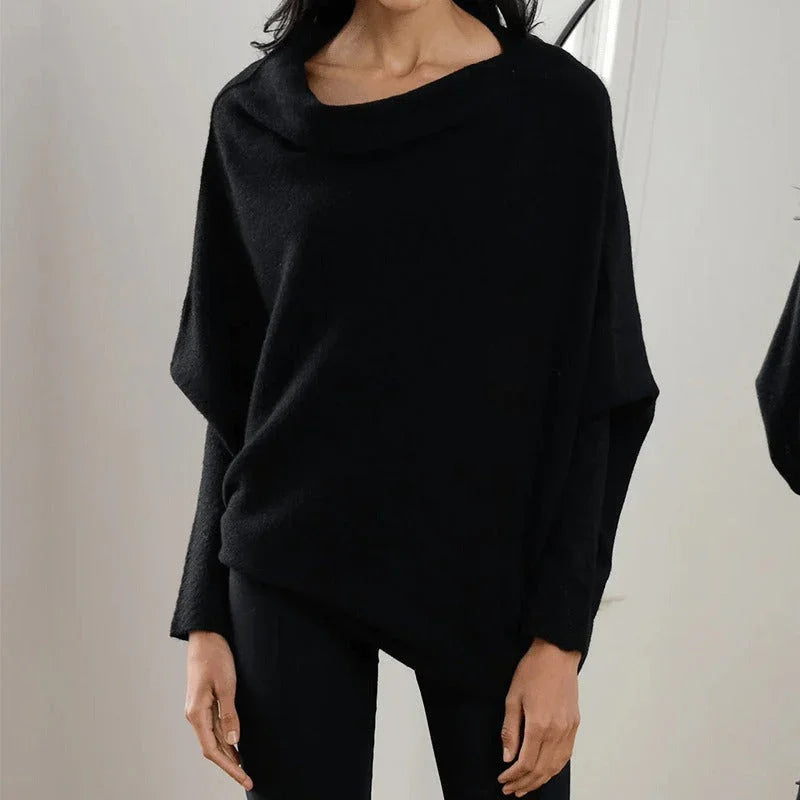 Women's Loose Sweater Modern Style Classic Fit