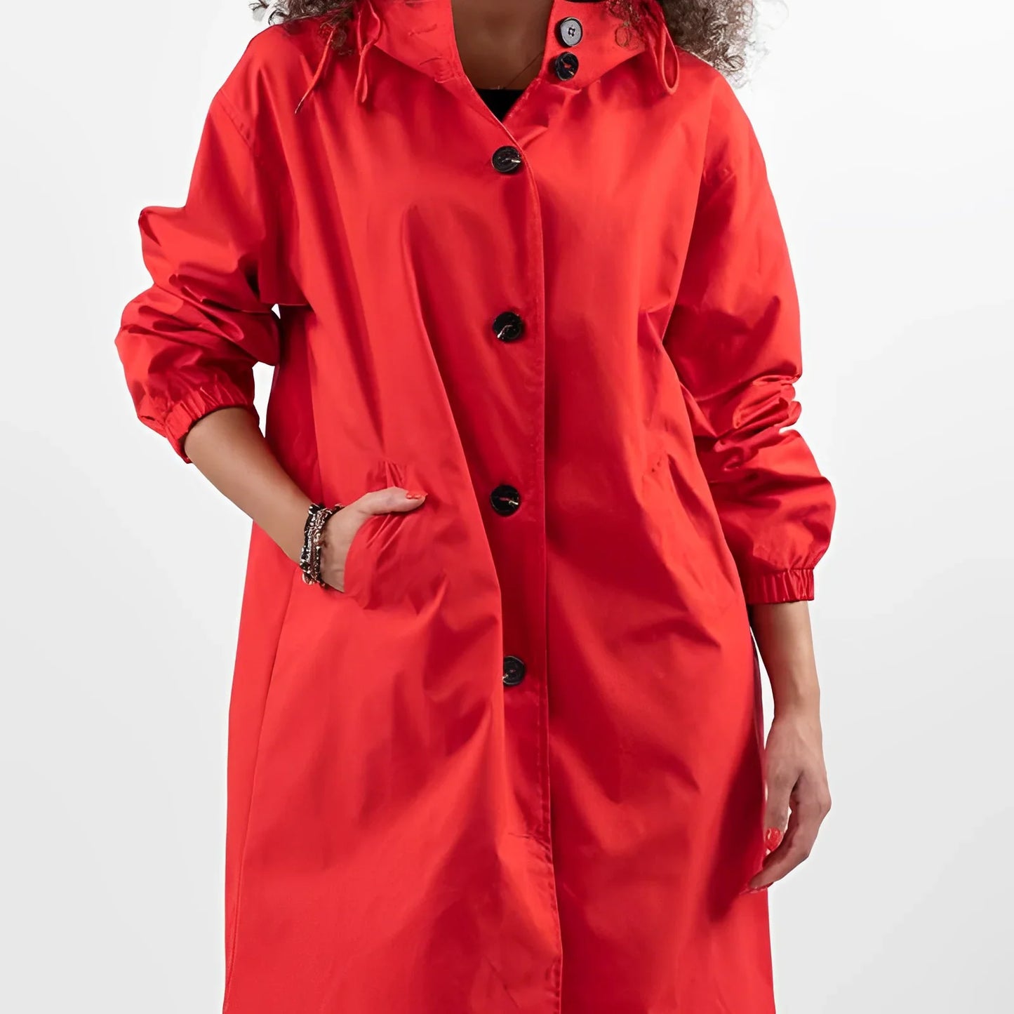 Women's Waterproof Rain Jacket with Hood