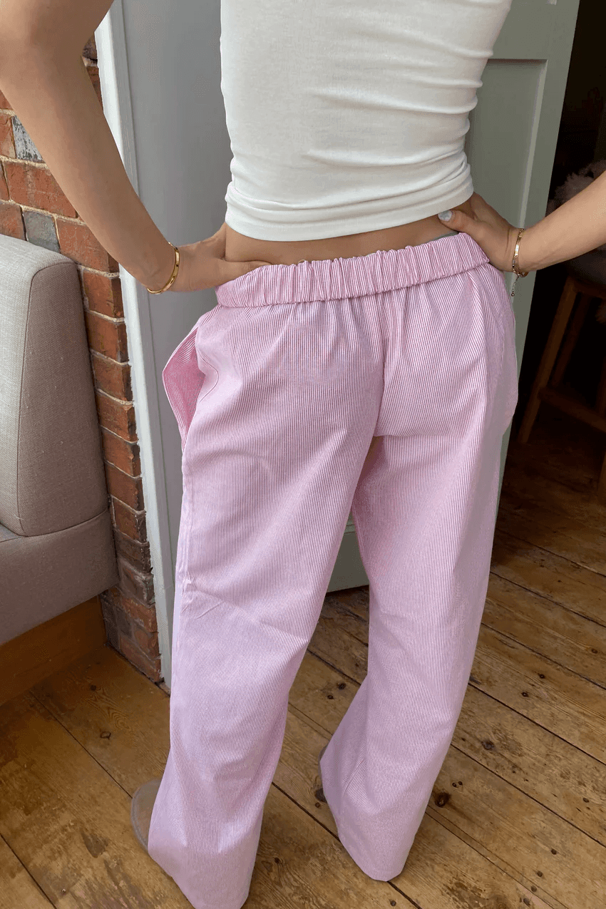 Women's Relaxed Fit Lounge Trousers Lightweight Soft Fabric