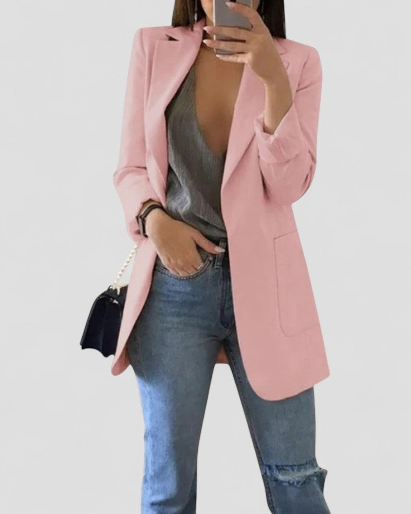 Women's Longline Blazer Tailored Fit