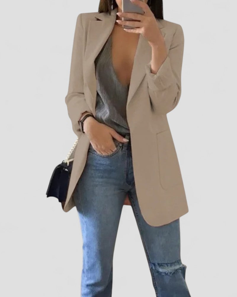 Women's Longline Blazer Tailored Fit