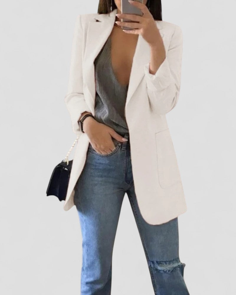 Women's Longline Blazer Tailored Fit