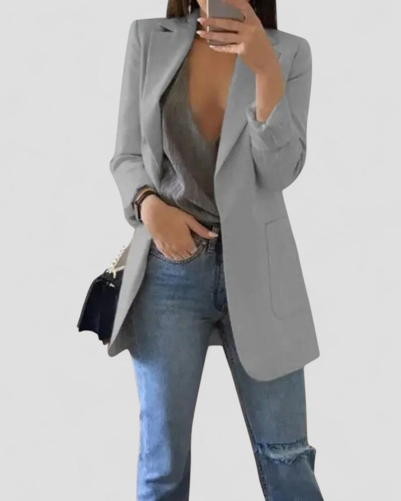 Women's Longline Blazer Tailored Fit