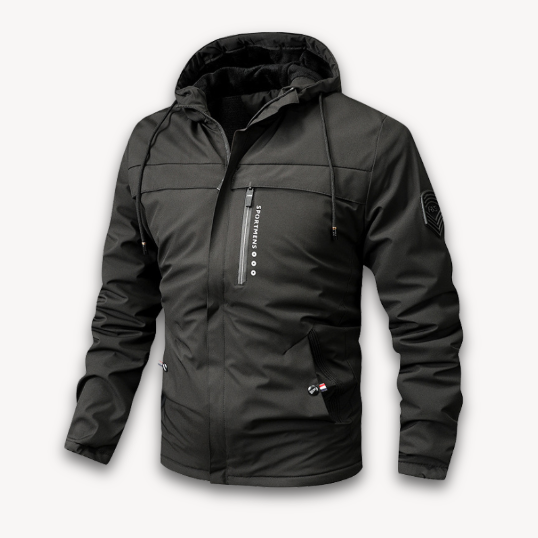 Men's Waterproof Hooded Jacket Lightweight
