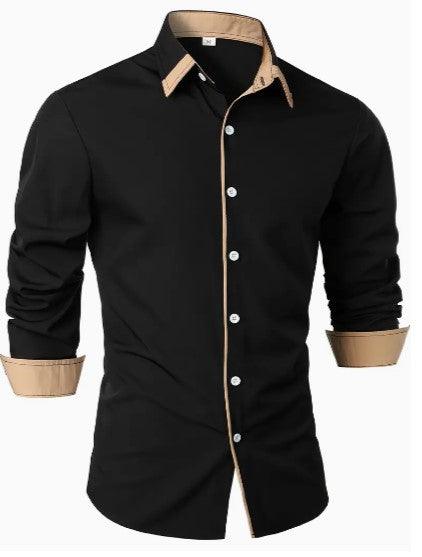 Men's Casual Long Sleeve Breathable Shirt