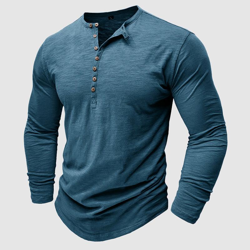 Men's Long Sleeve Bamboo Cotton Shirt