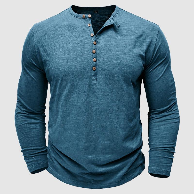 Men's Long Sleeve Bamboo Cotton Shirt
