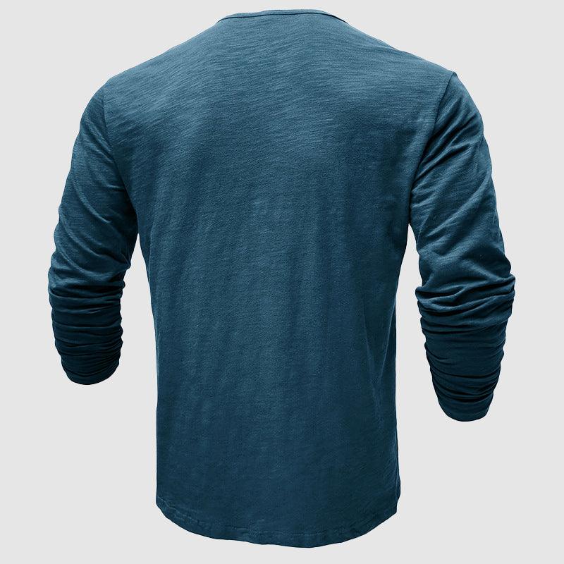 Men's Long Sleeve Bamboo Cotton Shirt