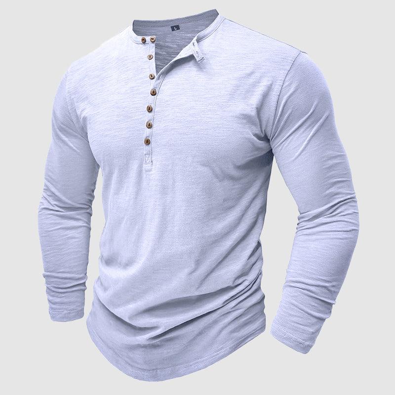 Men's Long Sleeve Bamboo Cotton Shirt