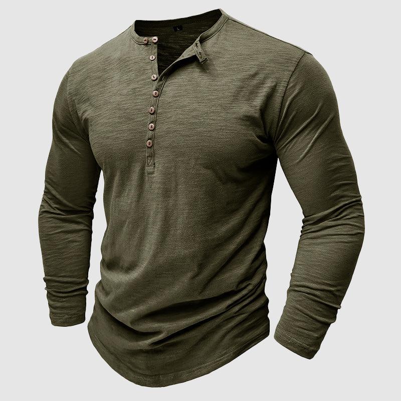 Men's Long Sleeve Bamboo Cotton Shirt