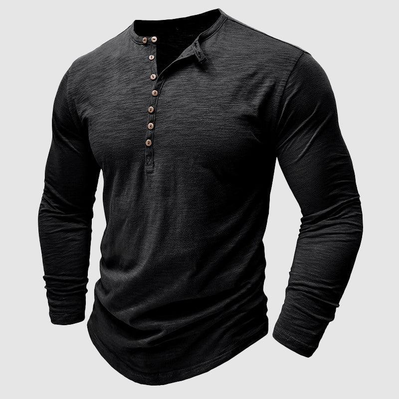 Men's Long Sleeve Bamboo Cotton Shirt