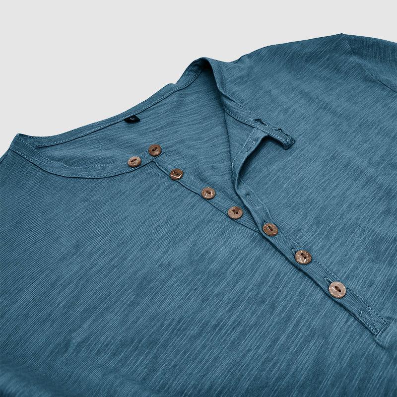 Men's Long Sleeve Bamboo Cotton Shirt