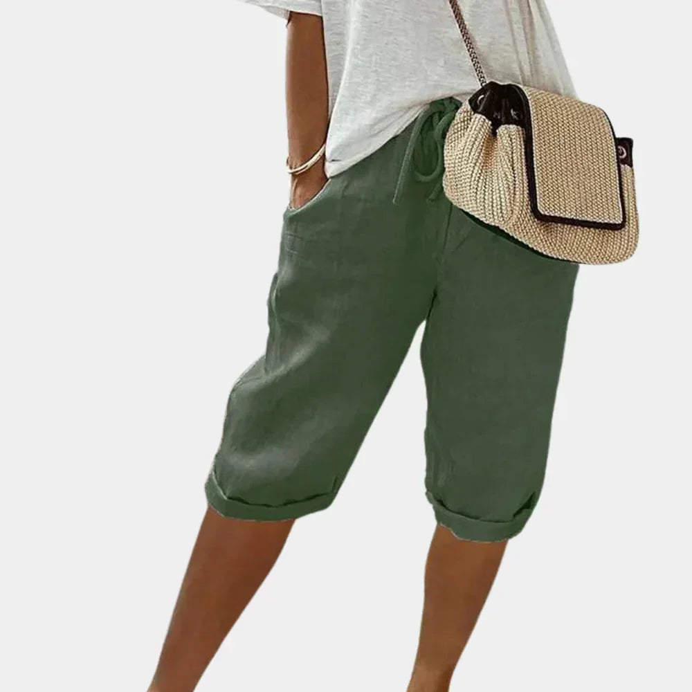 Women's Linen Comfort Shorts