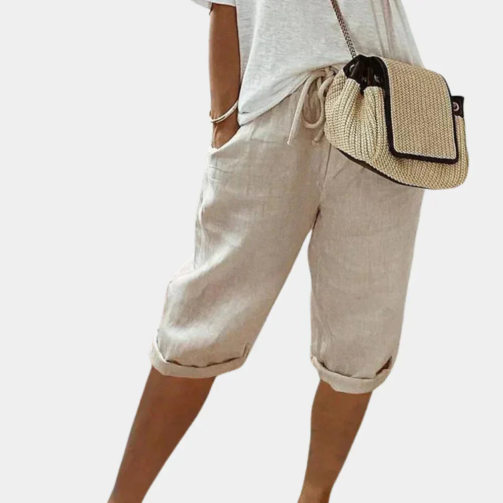 Women's Linen Comfort Shorts