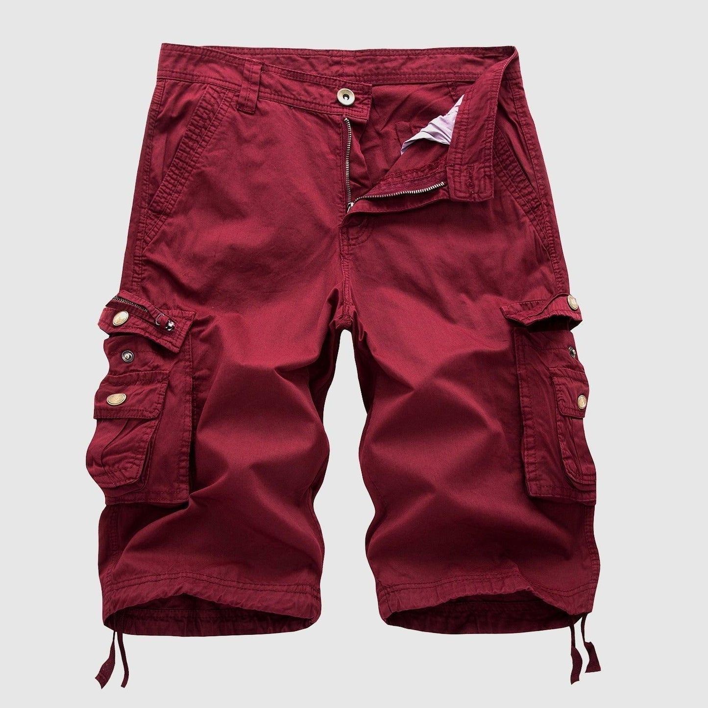 Men's Cargo Shorts Durable Knee-Length Casual Wear