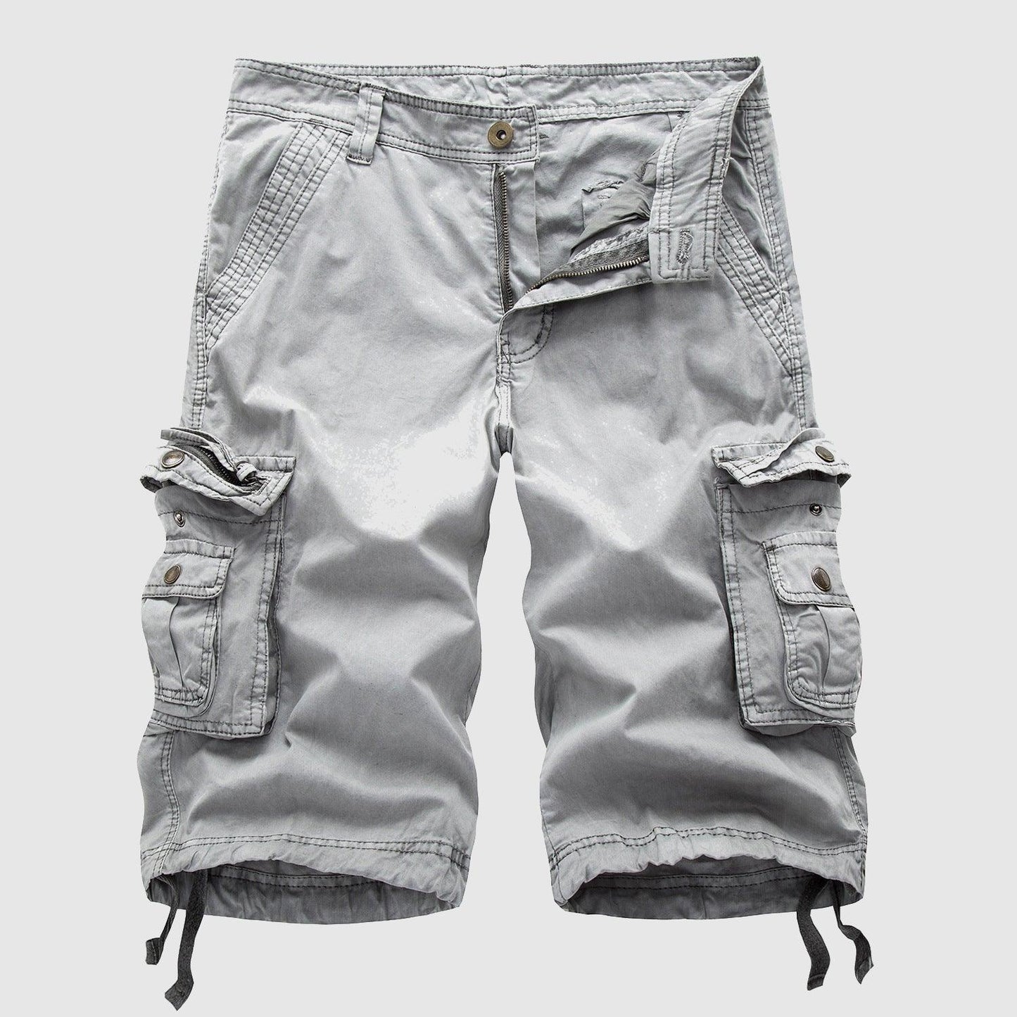Men's Cargo Shorts Durable Knee-Length Casual Wear