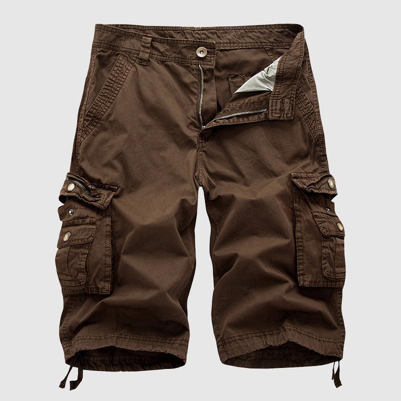 Men's Cargo Shorts Durable Knee-Length Casual Wear