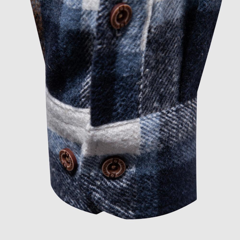 Men's Plaid Flannel Lumberjack Shirt