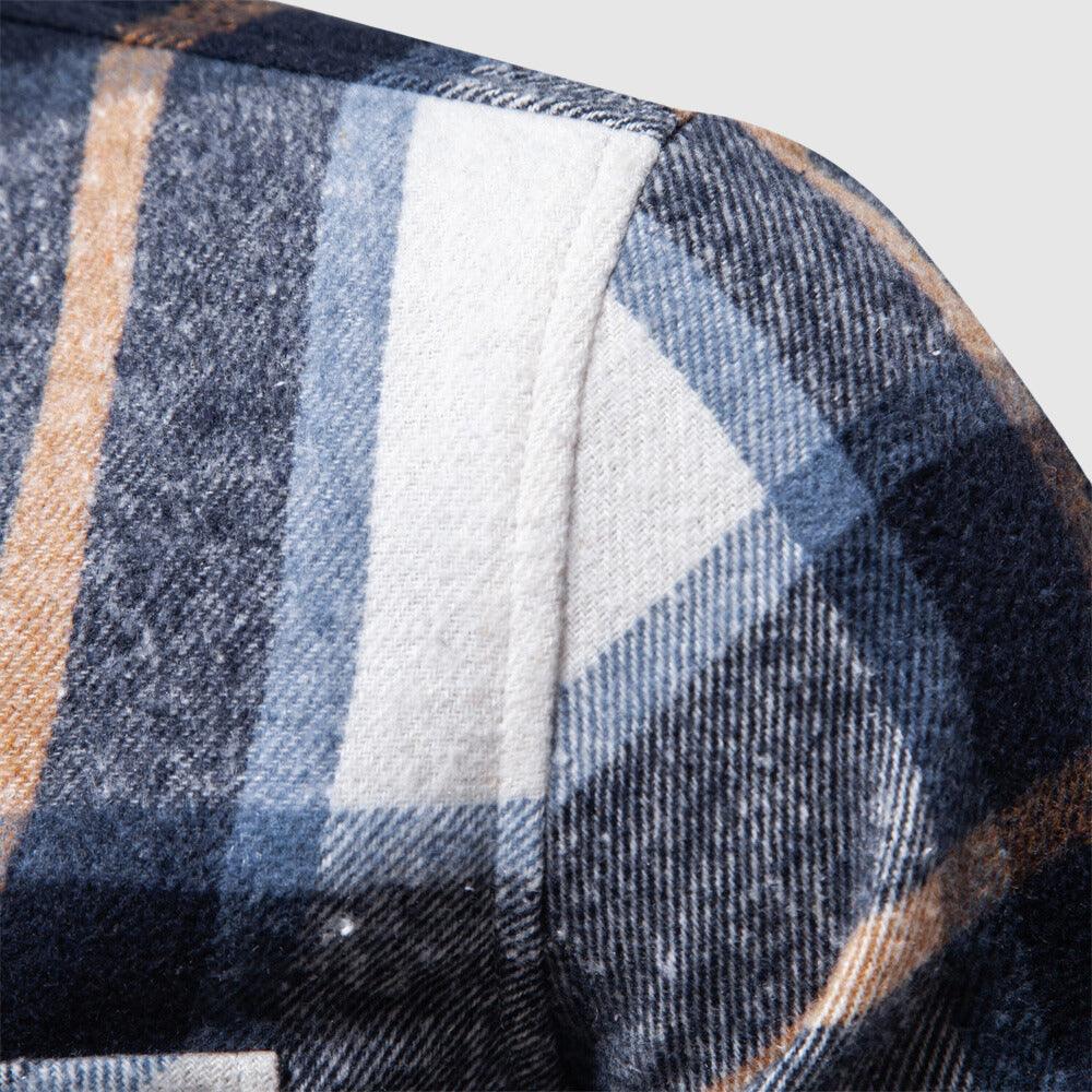 Men's Plaid Flannel Lumberjack Shirt