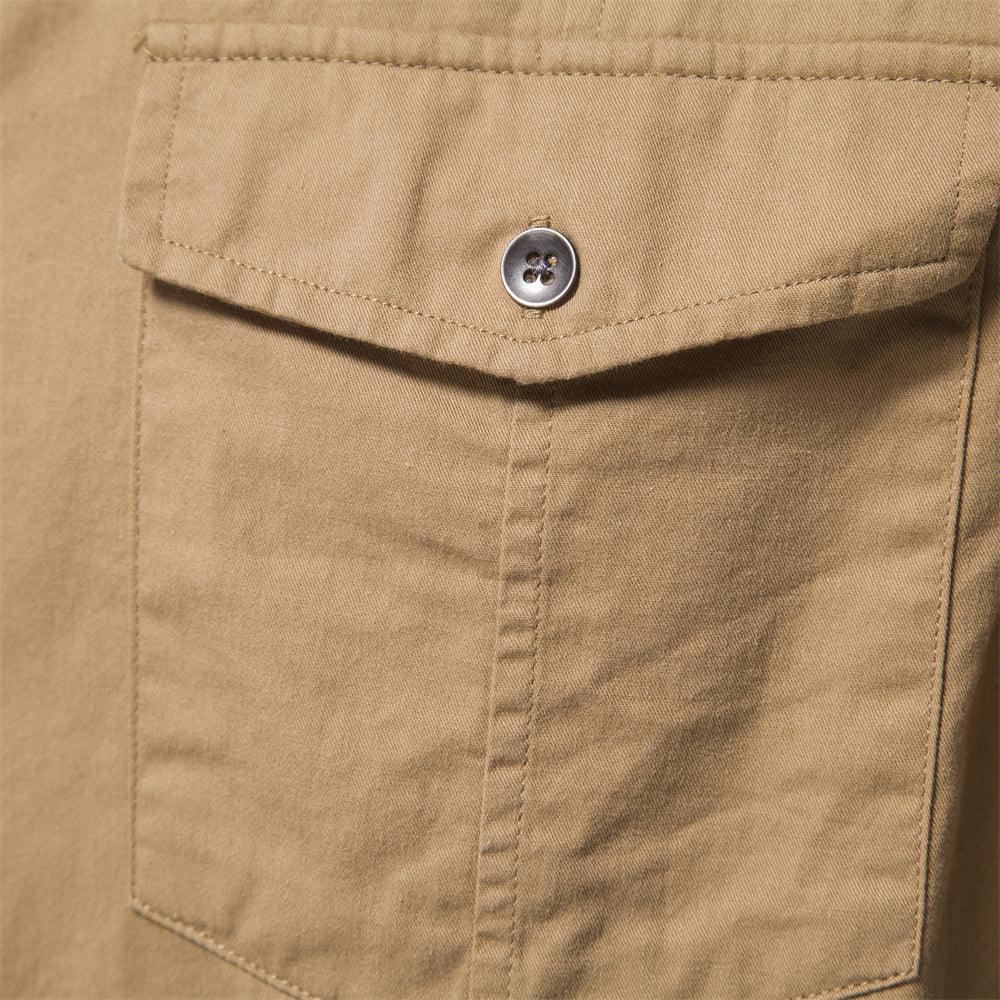 Men's Casual Shirt Long Sleeve Slim Fit