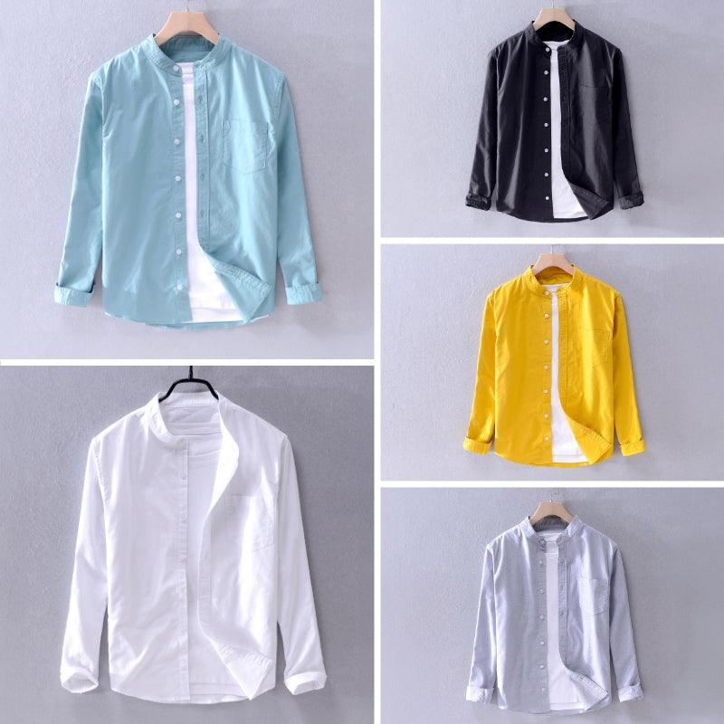 Men's Button-Up Long Sleeve Shirt