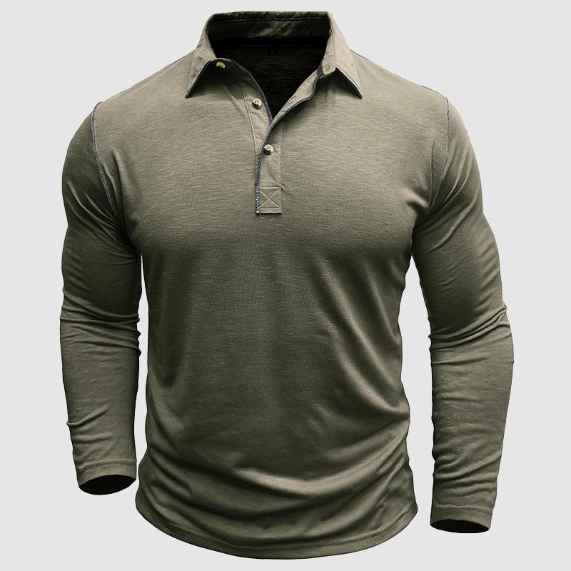 Men's Polo Shirt Contrasting Trim