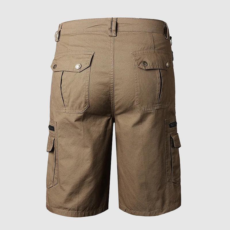 Men's Knee Length Cargo Shorts Multi-Pocket Durable