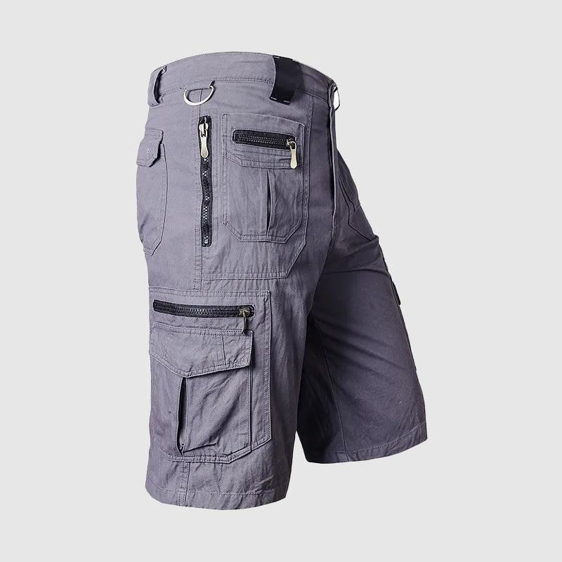 Men's Knee Length Cargo Shorts Multi-Pocket Durable
