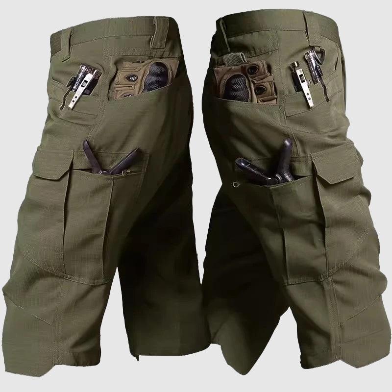 Men's Camouflage Outdoor Shorts with Practical Pockets
