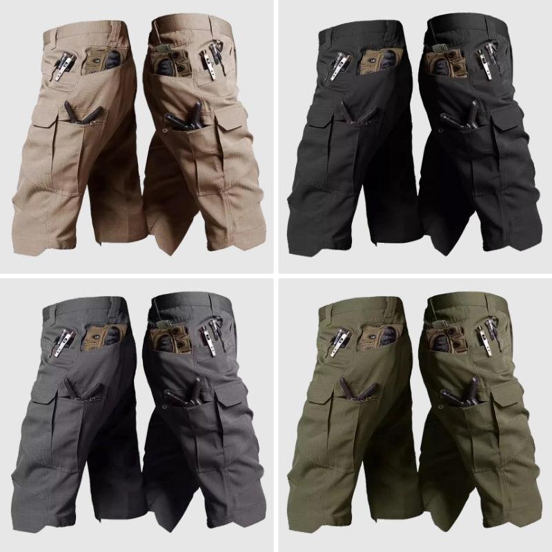 Men's Camouflage Outdoor Shorts with Practical Pockets