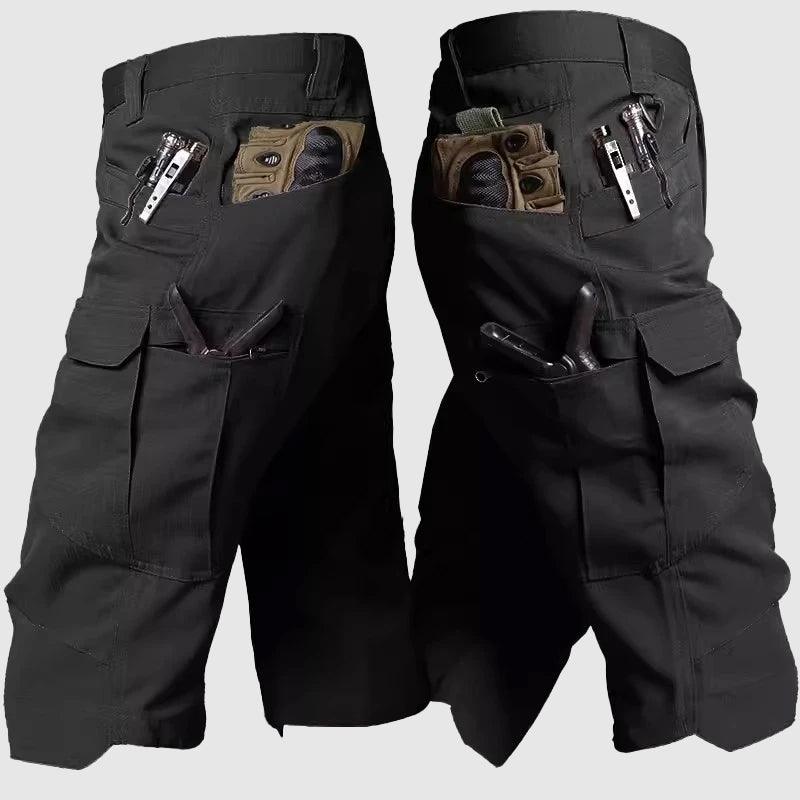 Men's Camouflage Outdoor Shorts with Practical Pockets