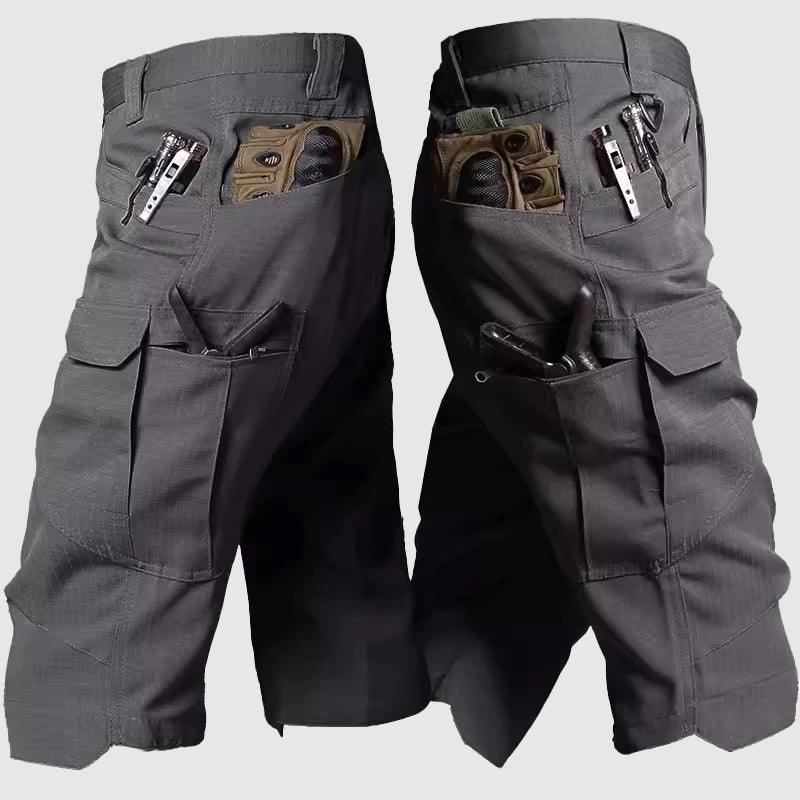 Men's Camouflage Outdoor Shorts with Practical Pockets