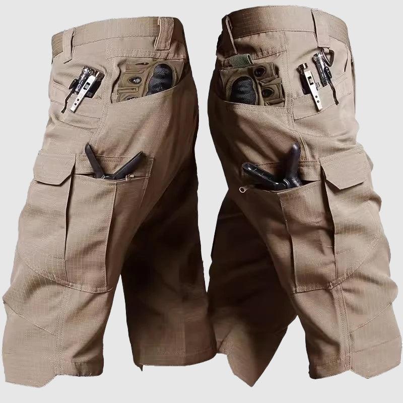 Men's Camouflage Outdoor Shorts with Practical Pockets